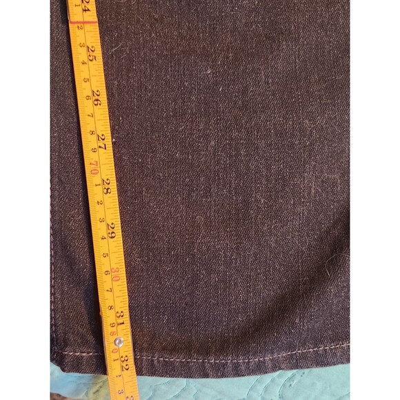 Structure Mens Size 38X32 Black Denim Slim Fit Straight Leg Jeans - Picture 9 of 9